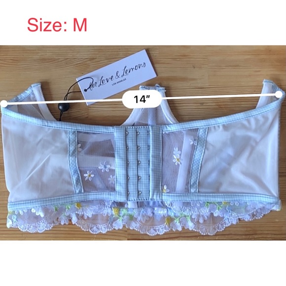 2PIECE For Love & Lemons Charlie Embroidered SET - Picture 13 of 13